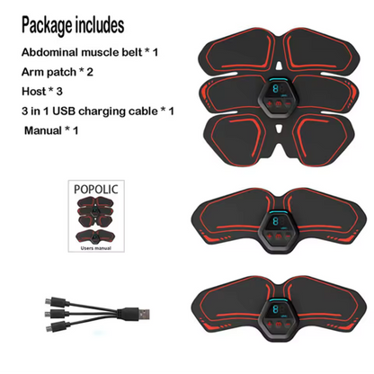 MuscleBoost Pad - Easy Abs and Body training